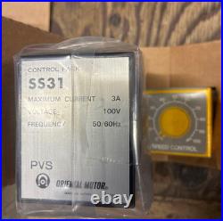 Oriental Motor SS31 Speed Control Pack Controller AC100V New Open Box Japan