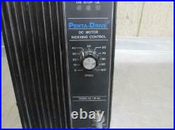 Penta-Drive Model KBPI-240D DC Motor Speed Control 115/230VAC 0-180VDC 10.2 Amp