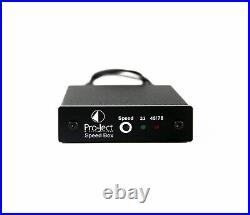 Pro-Ject Speed Box motor control speed switch black