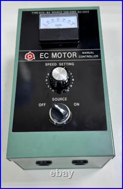 San Chih EC Motor Manual Controller -ECR-86 1-10 Speed Settings San Chih EC Motor Manual Controller -ECR-86 1-10 Speed Settings