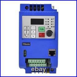 Single Phase To 3 Phase Motor Drive VFD Frequency Speed Controller AC220V 2.2KW