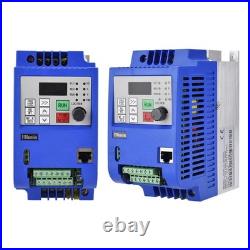 Single Phase To 3 Phase Motor Drive VFD Frequency Speed Controller AC220V 2.2KW