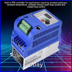 Single Phase To 3 Phase Motor Drive VFD Frequency Speed Controller AC220V 2.2KW Single Phase To 3 Phase Motor Drive VFD Frequency Speed Controller AC220V 2.2KW