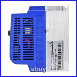 Single Phase To 3 Phase Motor Drive VFD Frequency Speed Controller AC220V 2.2KW
