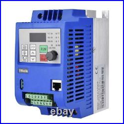 Single to 3 Phase Motor Drive VFD Frequency Speed Controller AC220V 2.2KW New