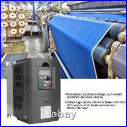 Single to 3 Phase Variable Frequency Drives 7.5KW 220V 380V Motor Speed Control