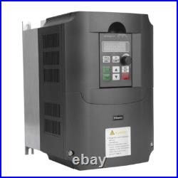 Single to 3 Phase Variable Frequency Drives 7.5KW 220V 380V Motor Speed Control