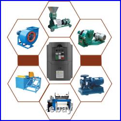 Single to 3 Phase Variable Frequency Drives 7.5KW 220V 380V Motor Speed Control