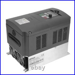 Single to 3 Phase Variable Frequency Drives 7.5KW 220V 380V Motor Speed Control