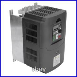 Single to 3 Phase Variable Frequency Drives 7.5KW 220V 380V Motor Speed Control