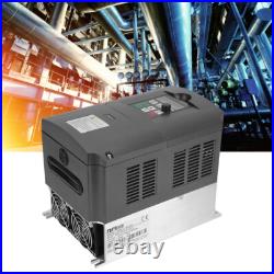 Single to 3 Phase Variable Frequency Drives 7.5KW 220V 380V Motor Speed Control