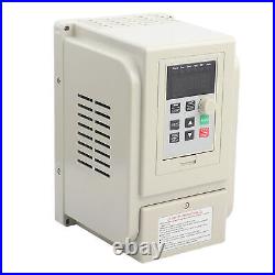 Singlephase Variable Frequency Drive VFD Speed Controller For 3phase 2.2kW Motor