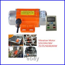 Speed Controller DC Brushless Vibration Motor Display Construct Vibrating