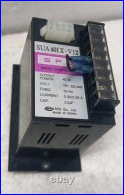 Spg Co Ltd Motor Speed Controller Ac 220/240v 50 Hz Sua40ix-v12 Free Delivery