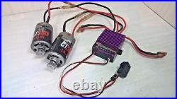 TWIN MOTOR Brushed Speed controller electronic ESC Gt hotbodies emaxx E savage TWIN MOTOR Brushed Speed controller electronic ESC Gt hotbodies emaxx E savage
