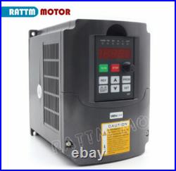 UK? 2.2KW 380V VFD Variable Frequency Drive Inverter 3-Phase Motor Speed Control