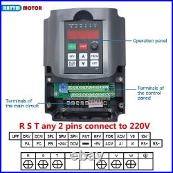 UK? HY VFD Frequency 2.2KW 220V Single to 3Phase Motor Inverter Speed Controller UK? HY VFD Frequency 2.2KW 220V Single to 3Phase Motor Inverter Speed Controller