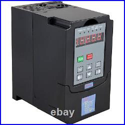 VEVOR 5HP 4KW Variable Frequency Drive 220V VFD Motor Speed Control VSD 3 Phase