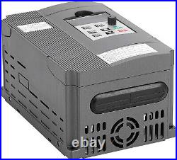 Variable Frequency Drive -220V Single-phase VFD Speed Controller 1.5kW AC Motor