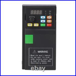 Variable Frequency Drive 2.2KW 3 Phase Motor Speed Controller High Accuracy