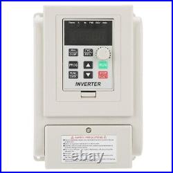Variable Frequency Drive AC-220V 1.5KW VFD Motor Speed Controller 8A For 3-Phase