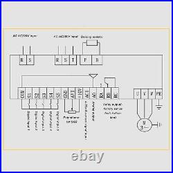 Variable Frequency Drive Single To 3 Phase Motor Speed Controller For Effici NEW