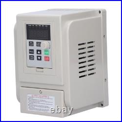 Variable Frequency Inverter Motor Speed Controller Output 3-Phase 220V 2.2KW