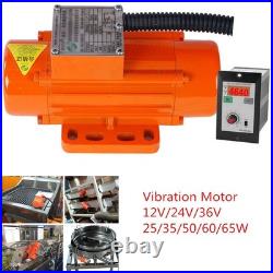 Variable Speed Controller DC Brushless Vibrat Motor 3000-7700RPM For Machinery