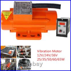 Variable Speed Controller DC Brushless Vibrat Motor 3000-7700RPM For Machinery