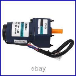 Variable Speed Motor AC220V 6W Reduction Geared Motor With Controller For