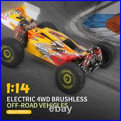 WLtoys 144010 1/14 75KM/H High Speed Brushless RTR Drift RC Toys Racing Car UK