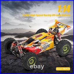 Wltoys144010 High Speed RC Car 75km/H 1/12 2.4GHz RC Buggy 4WD Off-Road Car RTR