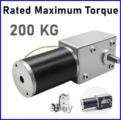 Worm Gear Speed Reducer Gearbox Electric Gear Motor DC 12V/24V High Torque Worm Gear Speed Reducer Gearbox Electric Gear Motor DC 12V/24V High Torque