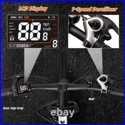 YOCLES 27.5'' Electric Bike 250W Motor E Mountain Bike Battery E-Bike 25km/h